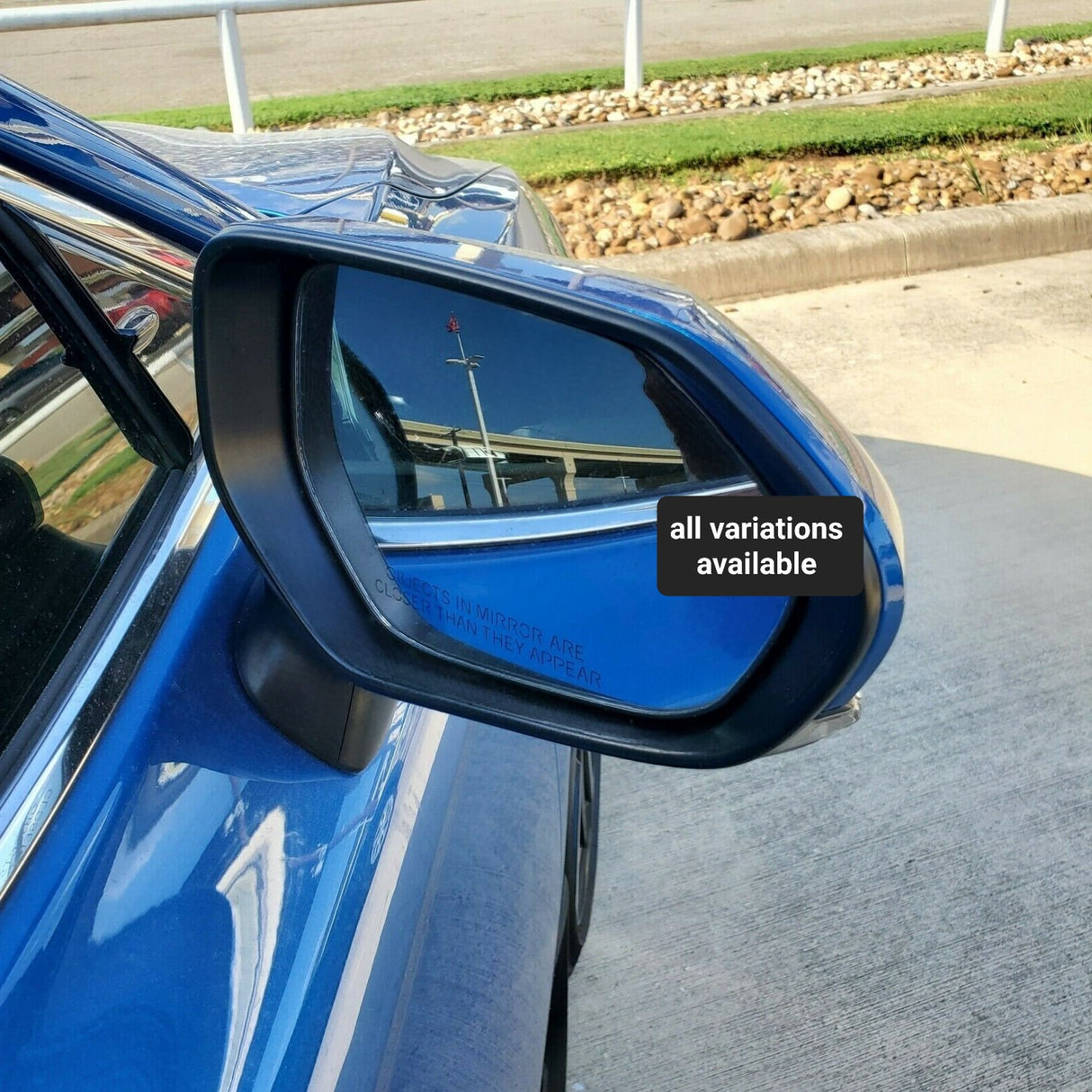 New | 2018-2022 Camry | Bluestreak Metallic | Passenger | Toyota | Side View Mirror
