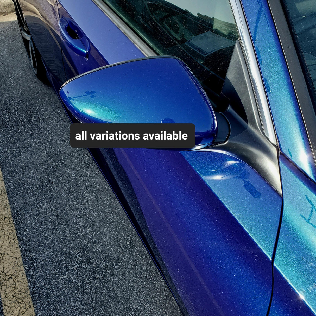 2018, 2019, 2020, 2021 Accord | Obsidian Blue | Passenger | Honda | Side View Mirror, 18, 19, 20, 21