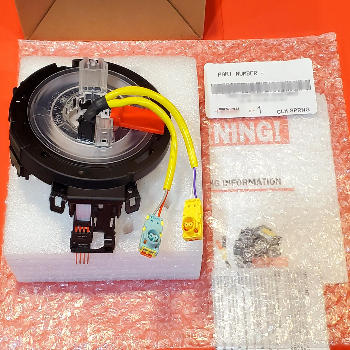 New | OE# 1HE80DX9AK | For Jeep/Dodge | Clock Spring