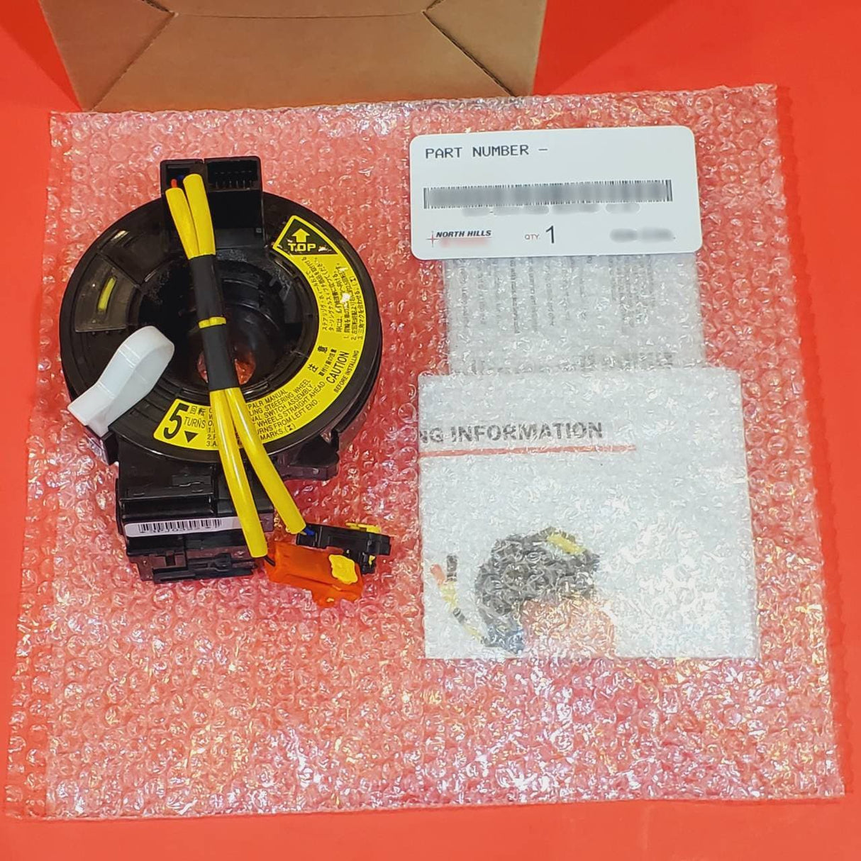 New | For Pontiac Vibe 2003-2008 | Clock Spring | 1.8L | Clockspring