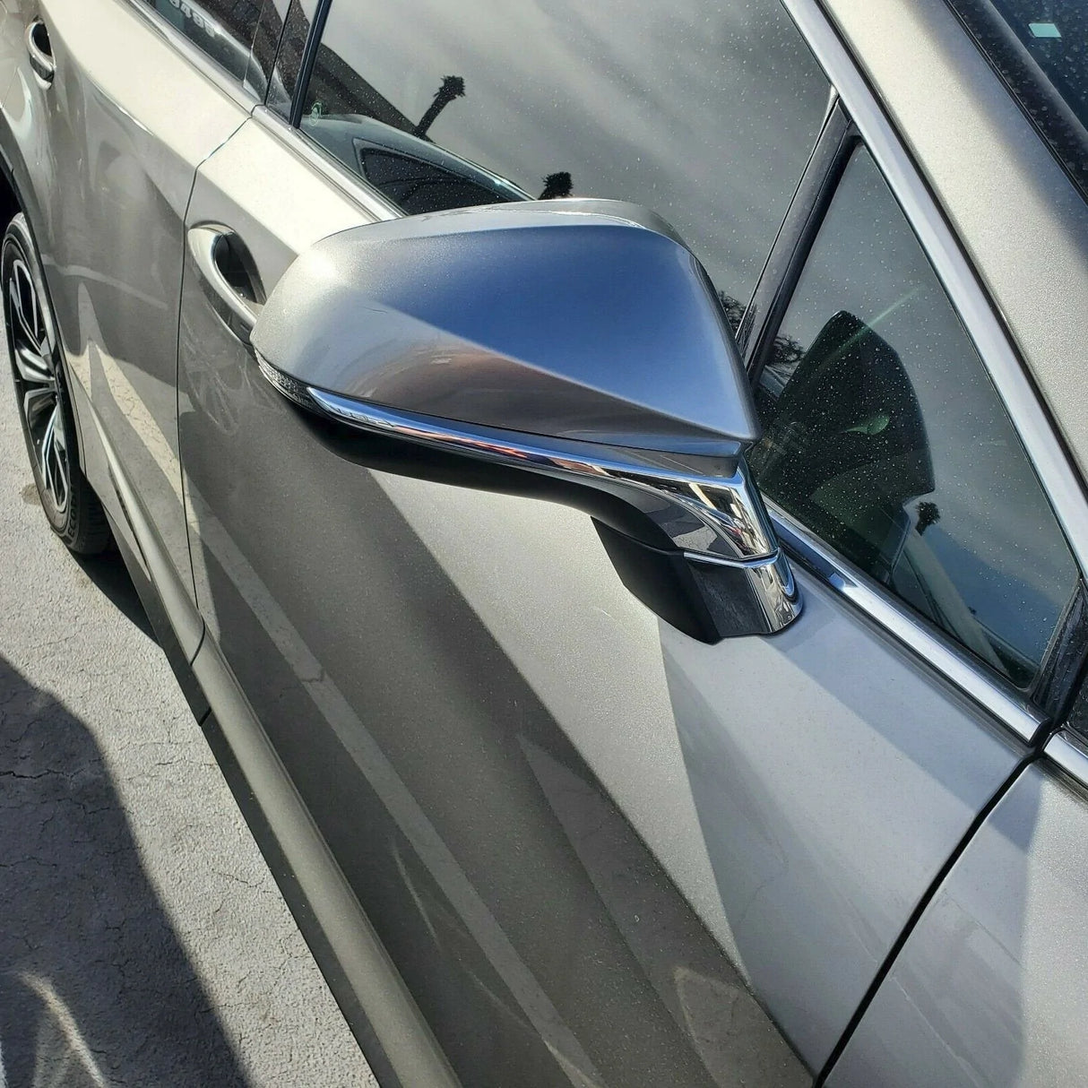 2018 rx 450 rx450h side view mirror, 2019 rx 450 rx 450h side mirror, 2020 rx 450 rx 450h side view mirror, lexus, sonic titanium