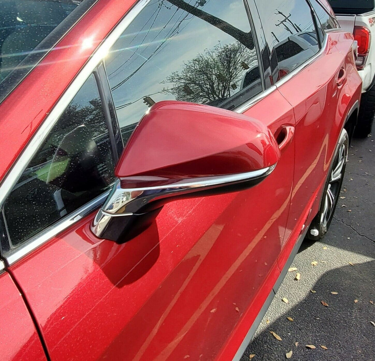 2018-2019-2020-rx-450h-rx-450hl-matador-red-driver-side-view-mirror-lexus-new-18-19-20-rx450h-rx450hl