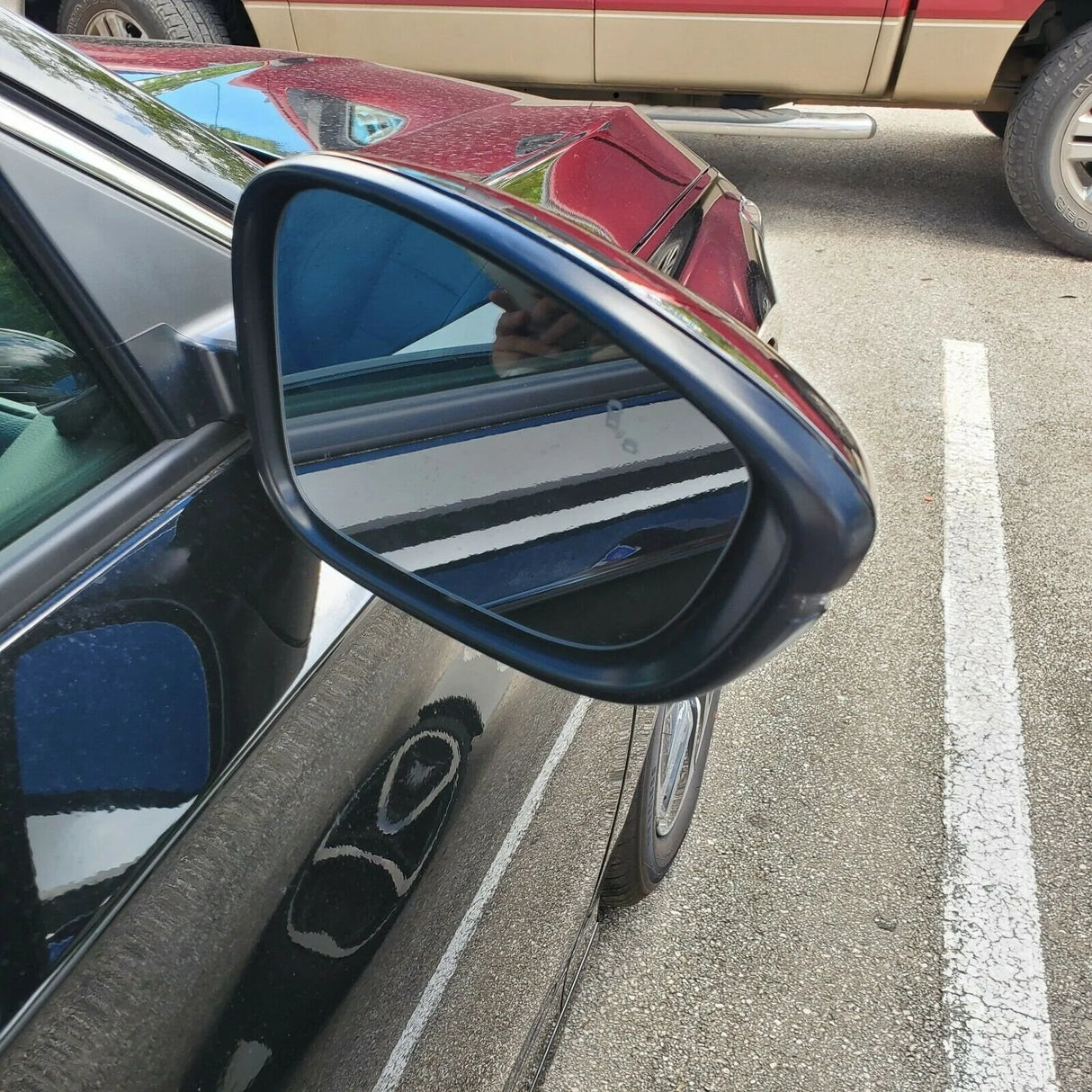 2018, 2019, 2020, 2021-accord-passenger-honda-black-side-view-mirror, painted, 18, 19, 20, 21
