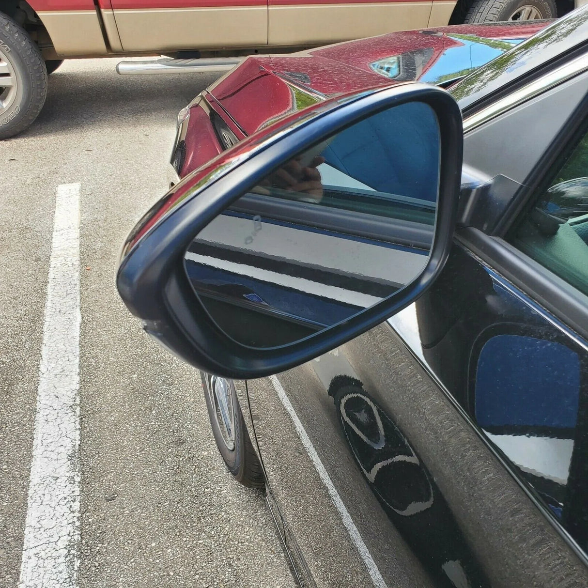 2018, 2019, 2020, 2021-accord-passenger-honda-black-side-view-mirror, painted, 18, 19, 20, 21