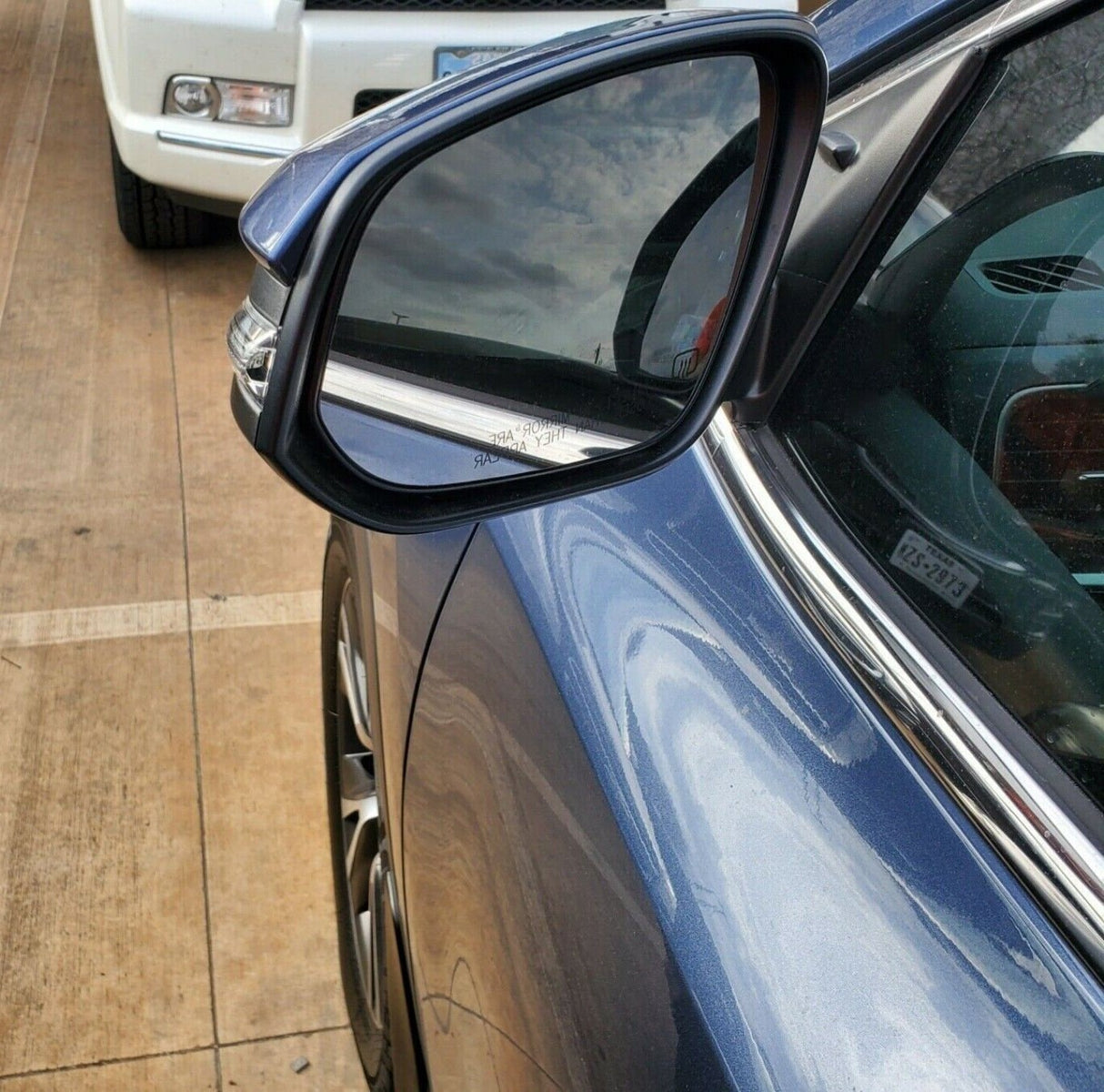 New | 2014-2020 Highlander | Shoreline Blue | Driver | Toyota | Side View Mirror