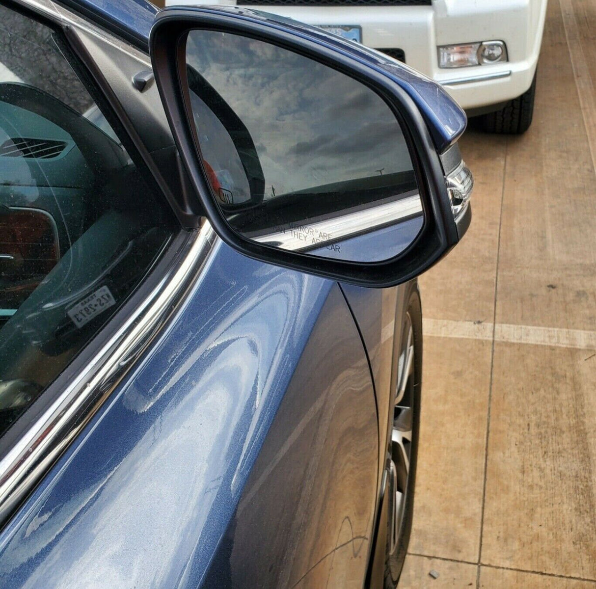 New | 2014-2020 Highlander | Shoreline Blue | Passenger | Toyota | Side View Mirror