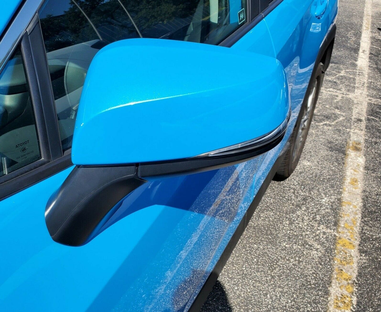 New | For Rav4 2019-2022 | Blue Flame | Side View Mirror | Driver | Toyota | Blindspot