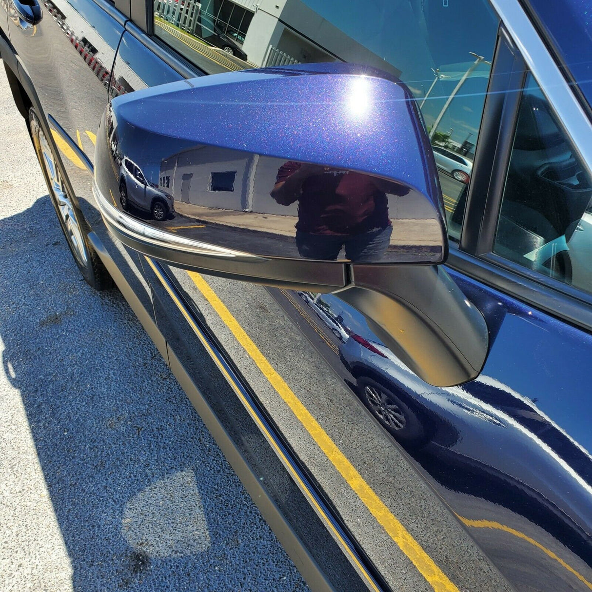 Nuevo espejo lateral | Para Toyota Rav4 2019-2022 | Punto ciego | Pasajero | Plano