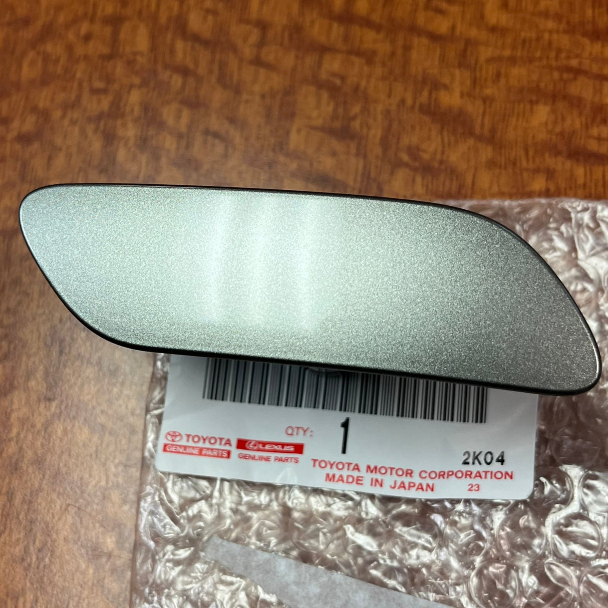 2016-2020 Rx350 y Rx450h | Titanio sónico | Cubierta de tapa de parachoques delantero OEM | lexus