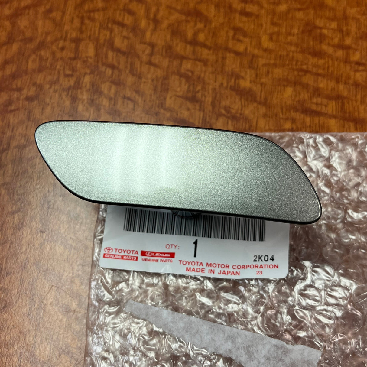 2016-2020 Rx350 y Rx450h | Titanio sónico | Cubierta de tapa de parachoques delantero OEM | lexus