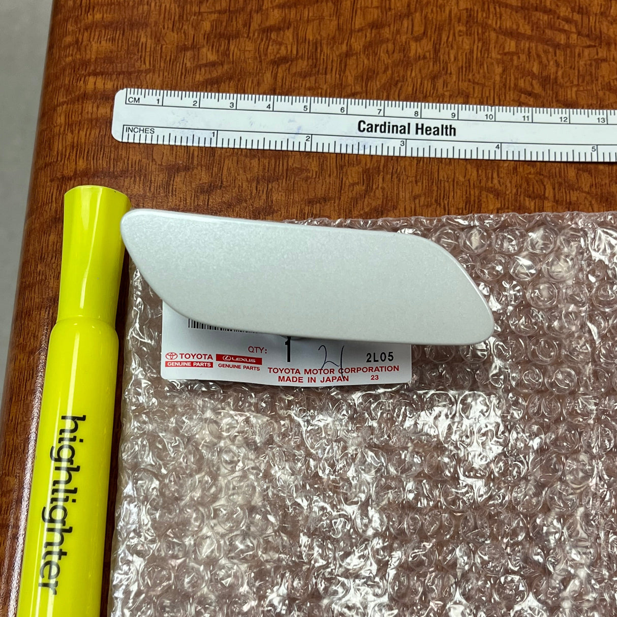 2016-2020 Rx350 y Rx450h | Cuarzo sónico | Cubierta de tapa de parachoques delantero OEM | lexus