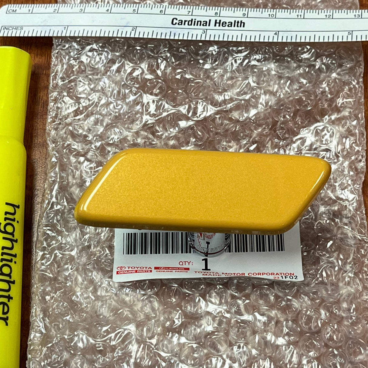 2017-2020 RC F | Amarillo Nápoles | Cubierta de tapa de parachoques delantero OEM | lexus