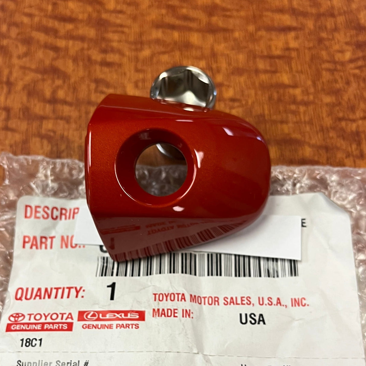 Tacoma 2016-2018| Infierno | Cubierta para llave de puerta delantera del lado del conductor OEM | toyota