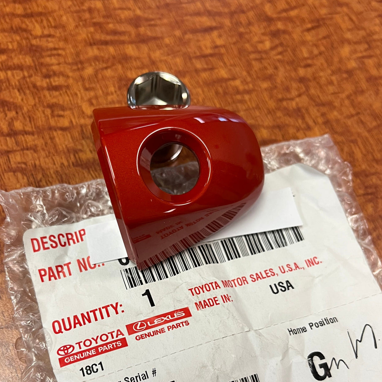 Tacoma 2016-2018| Infierno | Cubierta para llave de puerta delantera del lado del conductor OEM | toyota