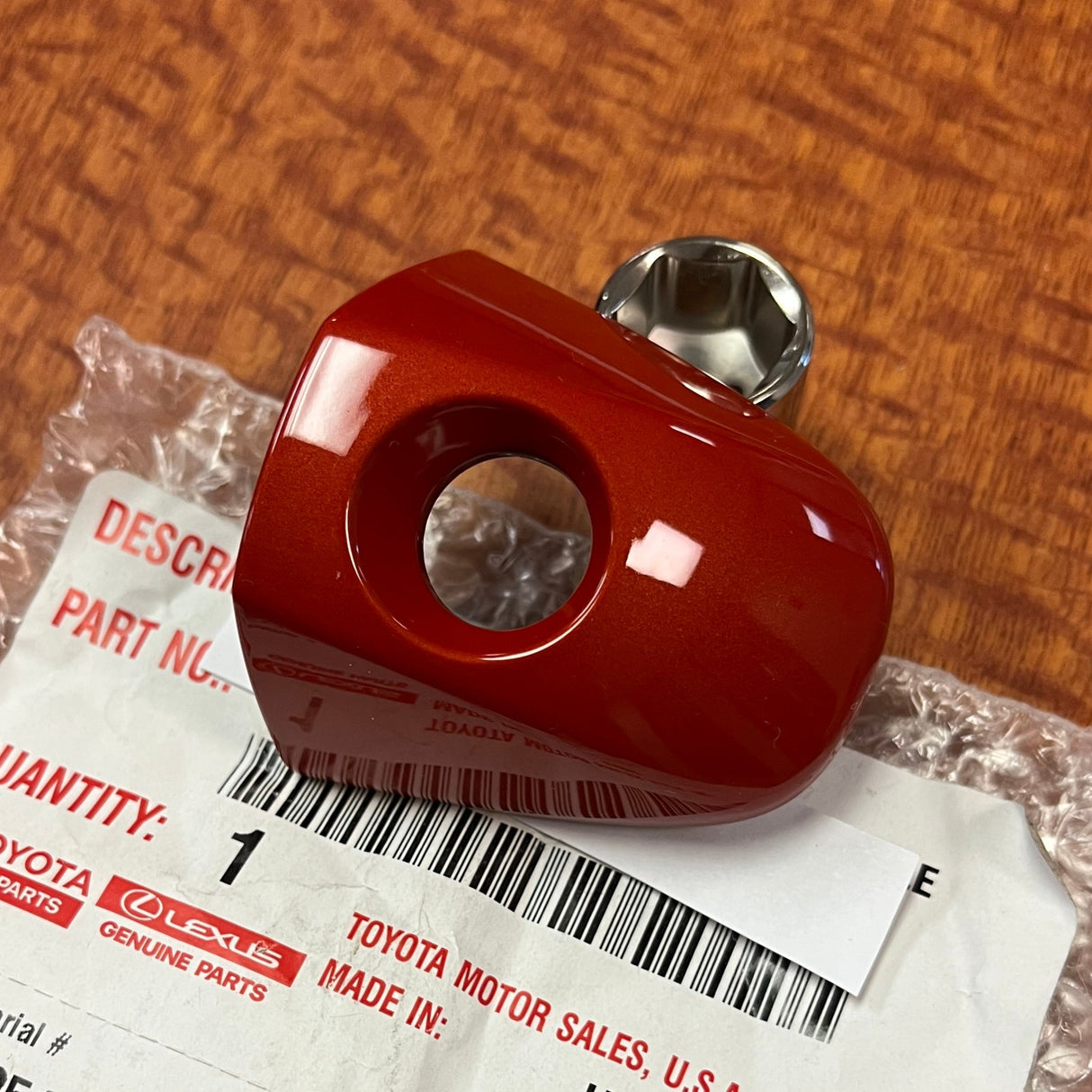 Tacoma 2016-2018| Infierno | Cubierta para llave de puerta delantera del lado del conductor OEM | toyota