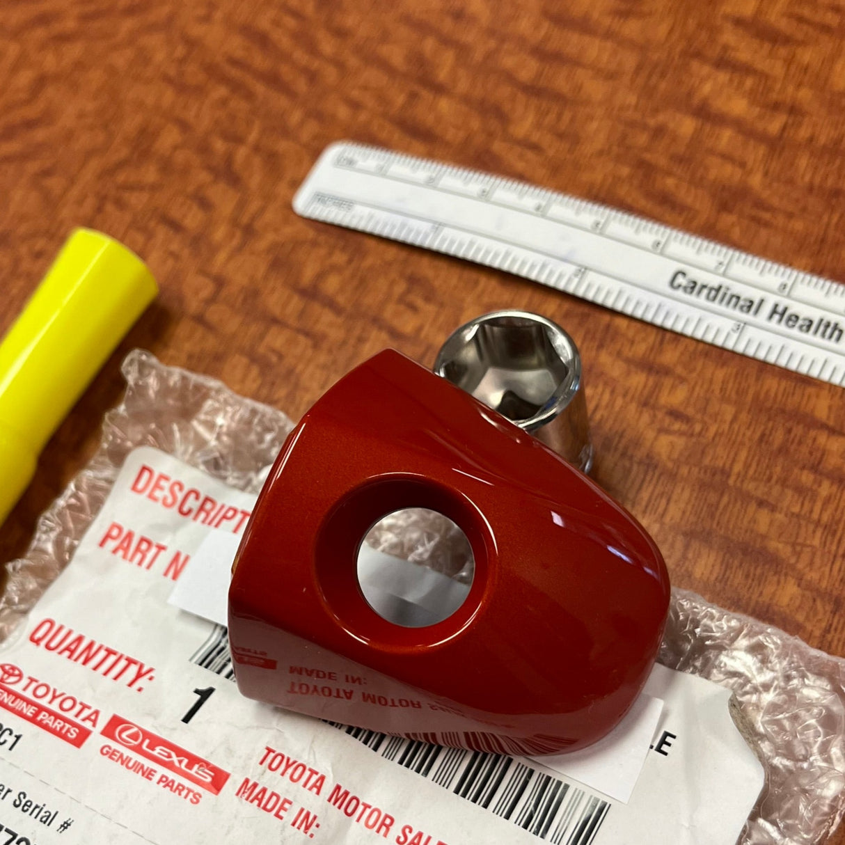 Tacoma 2016-2018| Infierno | Cubierta para llave de puerta delantera del lado del conductor OEM | toyota