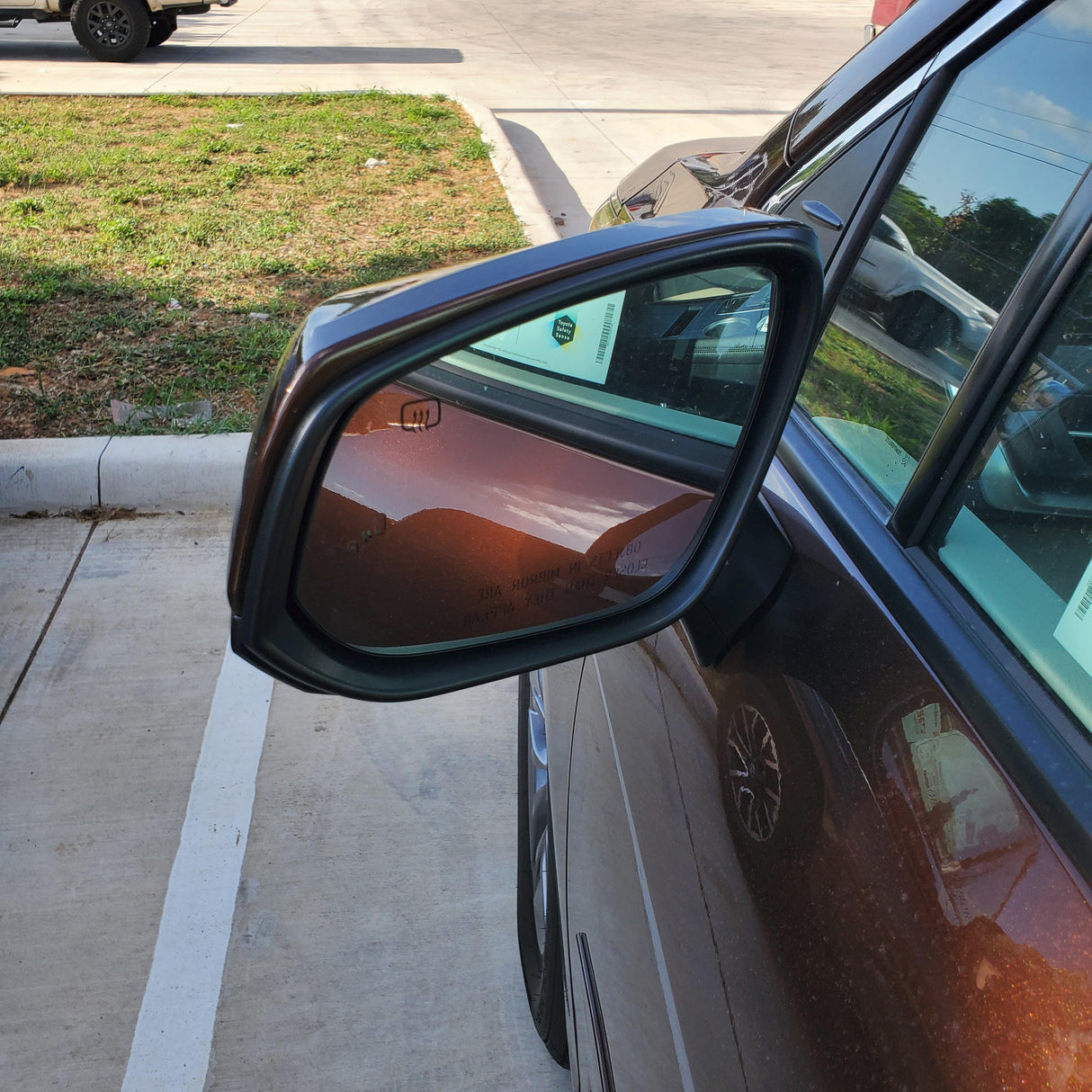 New | 2021-2022 Sienna | Sunset Bronze Mica | Driver | Toyota | Side View Mirror, 21, 22