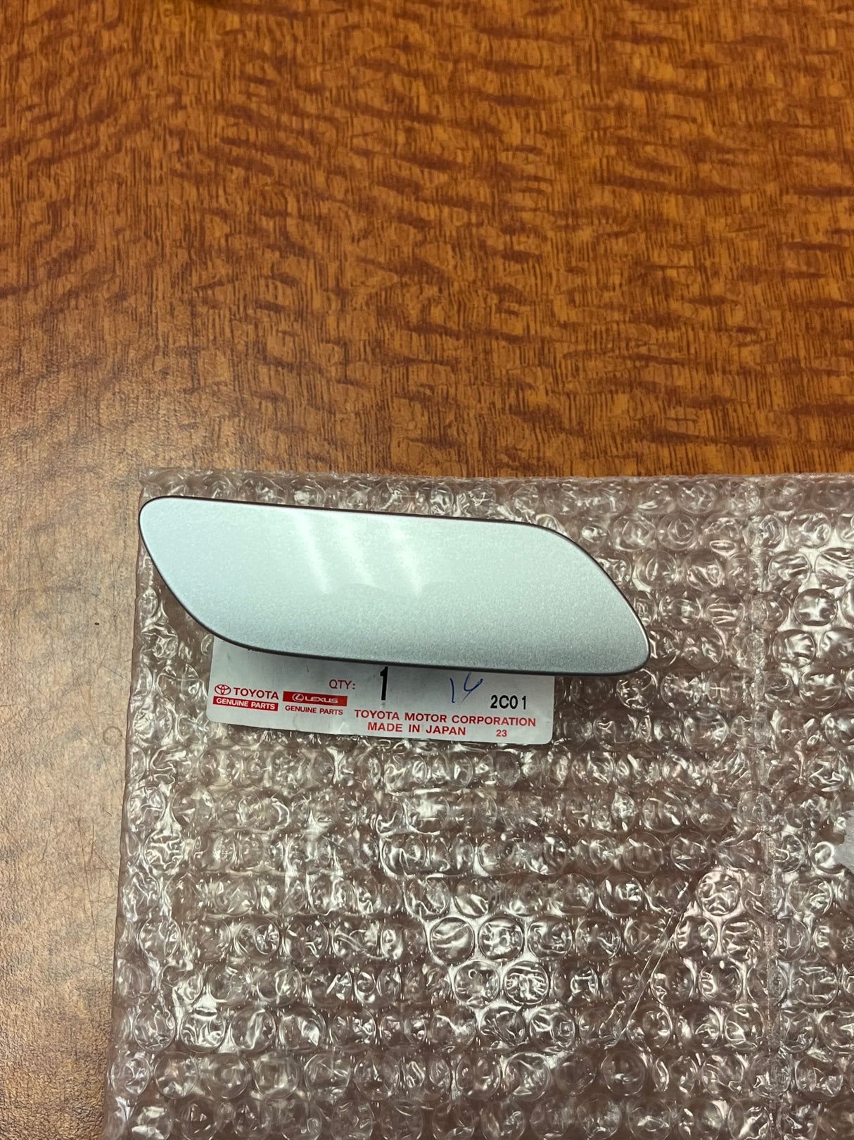 2018-2021 LS500&LS500H | Sonic Silver | OEM Front Bumper Cap Cover | Lexus