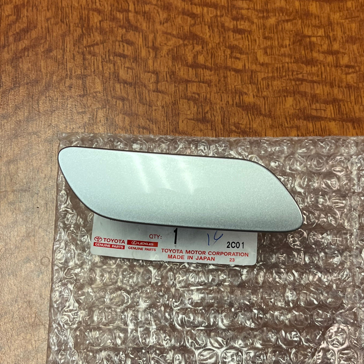 2016-2020 Rx350 y Rx450h | Plata Platino Metálico | Cubierta de tapa de parachoques delantero OEM | lexus