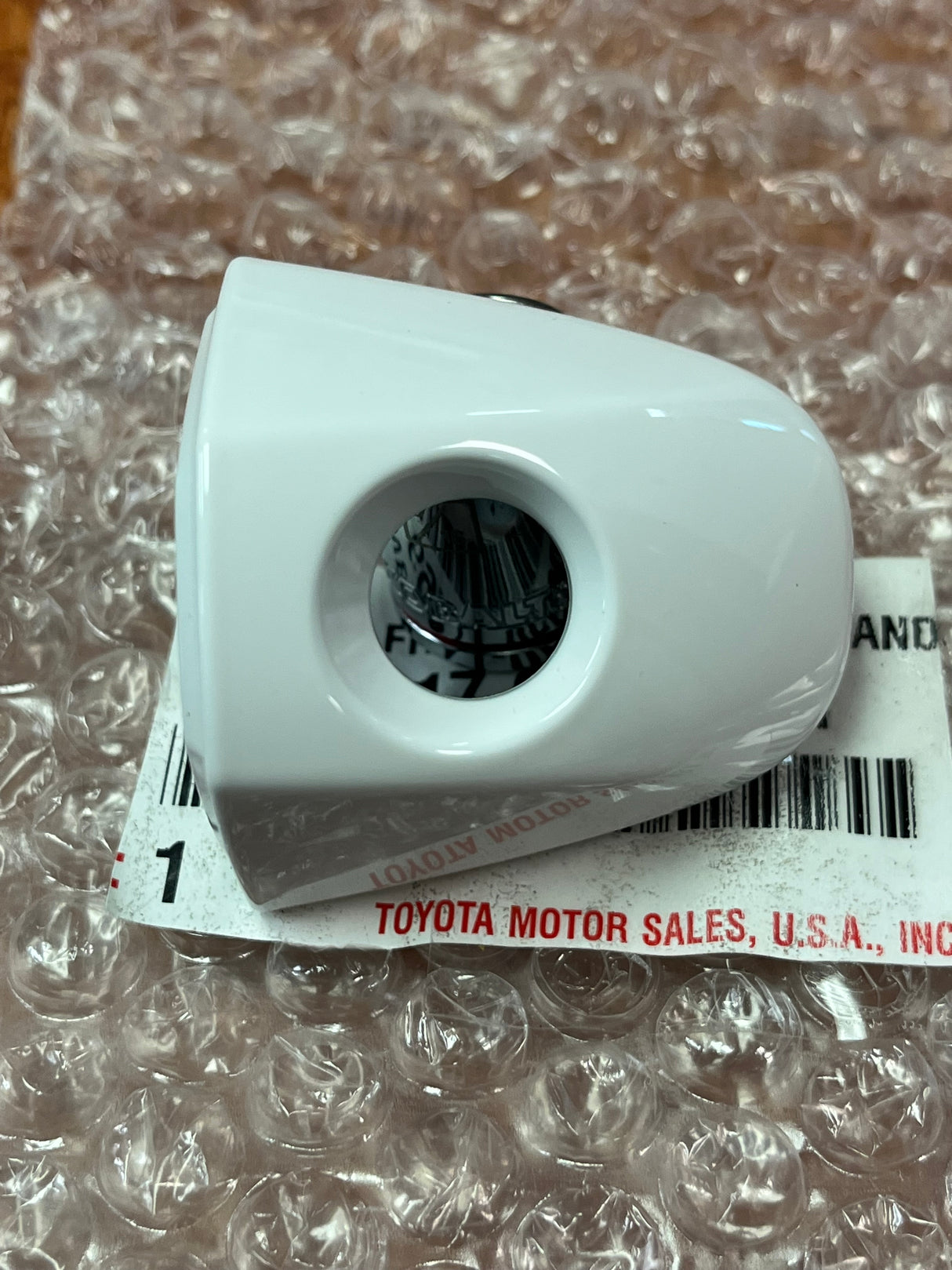 Tacoma 2016-2021| Súper blanco | Cubierta para llave de puerta delantera del lado del conductor OEM | toyota