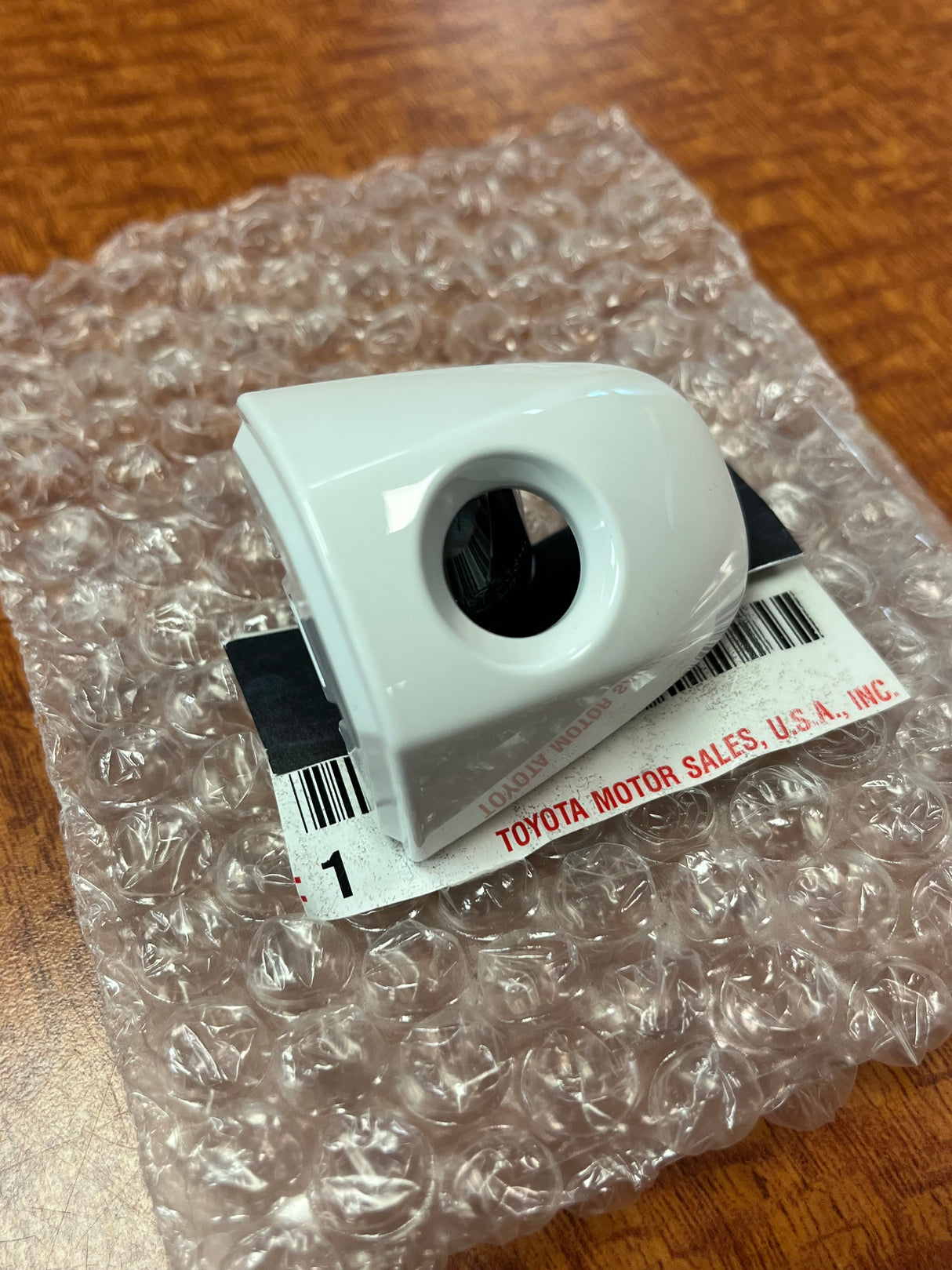 Tacoma 2016-2021| Súper blanco | Cubierta para llave de puerta delantera del lado del conductor OEM | toyota