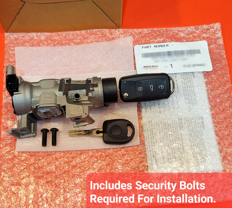 New | For VW Jetta 2011-2020 | Ignition Switch Assembly | 1.8L | 1.4L | 2.0L | 2.5L | Assembly