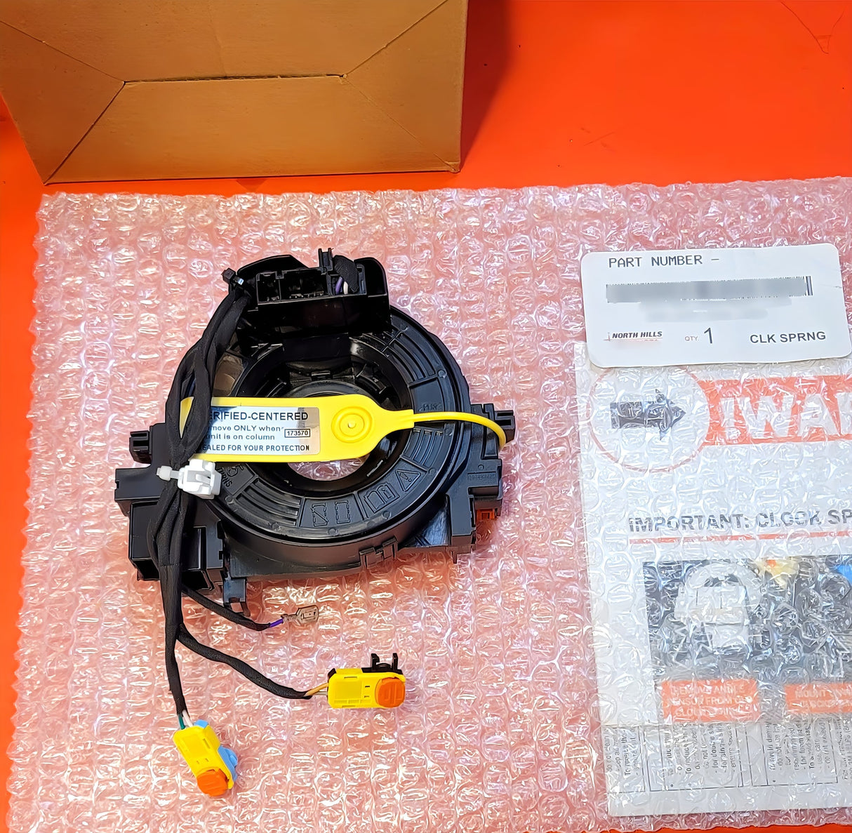 New | OE# 8924B-50010 | Clock Spring | Toyota/Lexus | 8924B 50010 | 8924B50010