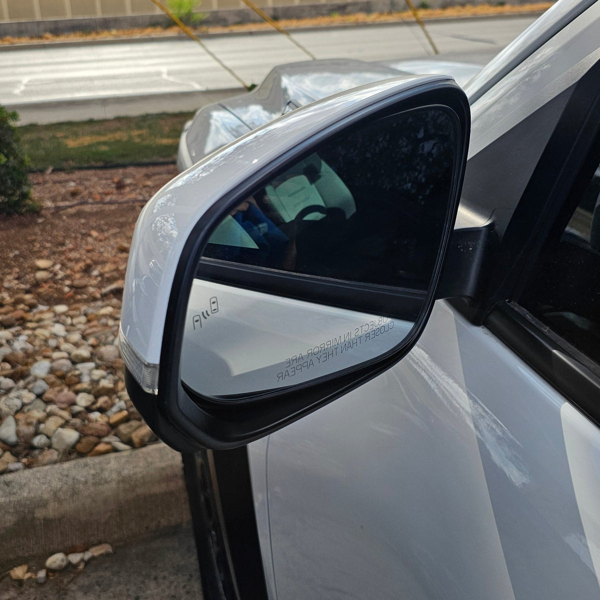 New | 2024-2026 Tacoma | Ice Cap | Driver | Toyota | Side View Mirror | With Blinker