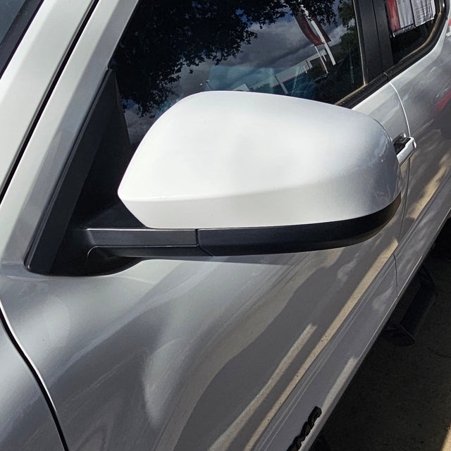 New | 2024-2026 Tacoma | Wind Chill Pearl | Driver | Toyota | Side View Mirror | No Blinker