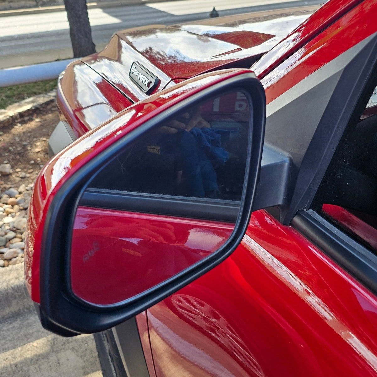 New | 2024-2026 Tacoma | No Blinker | Supersonic Red | Driver | Toyota | Side View Mirror