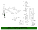 New | Sienna | Engine Mount Bolt | 2004-2022 | Toyota