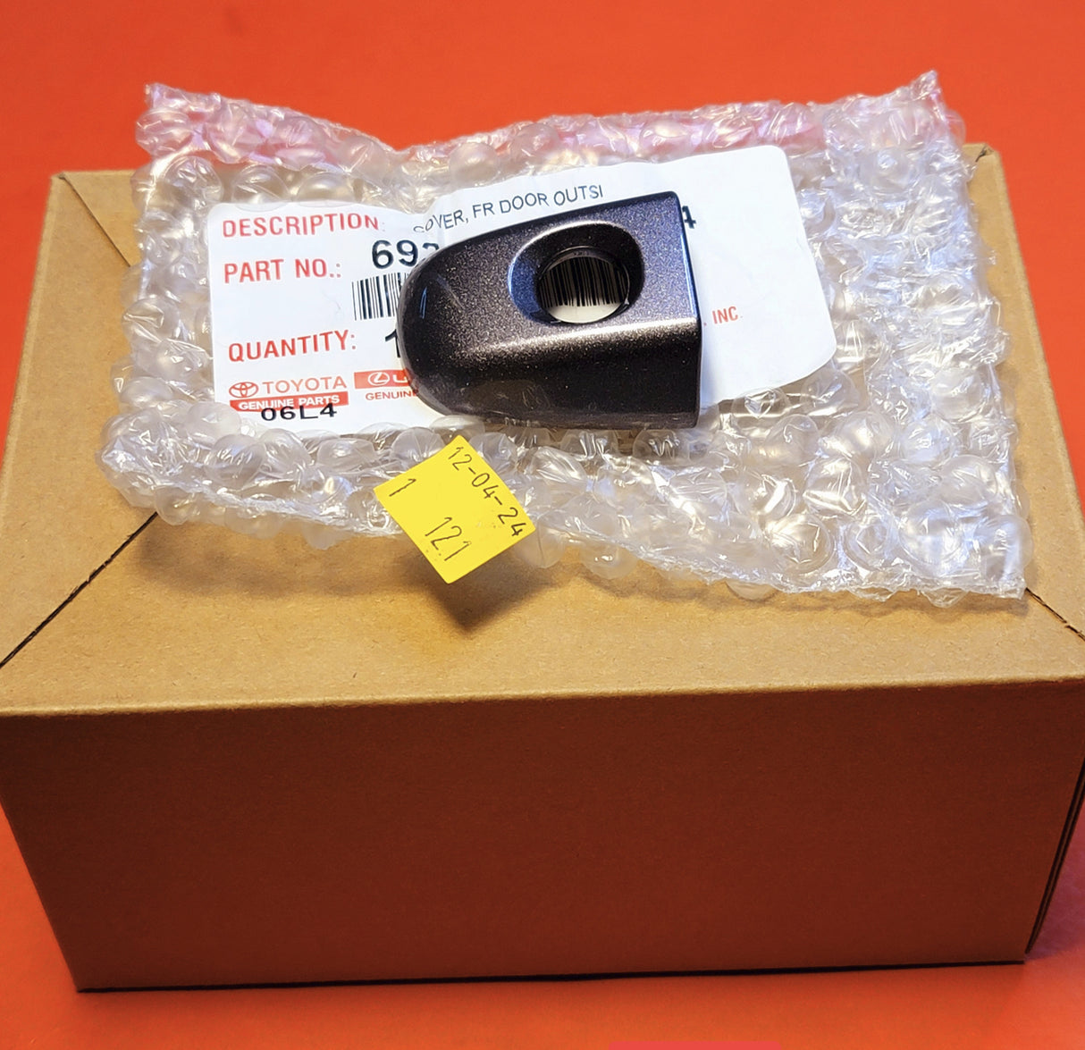 2015, 2016, 2017 | Camry | OEM | Gray/Grey Mica | Front Driver Door Handle | Cap | Toyota