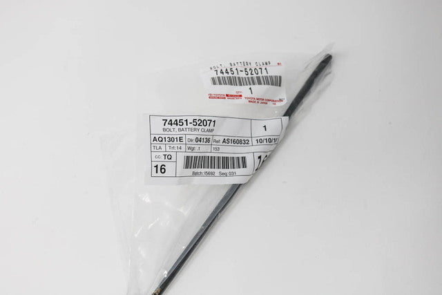 New | Yaris | Battery Bolt | 2006-2016 | Toyota