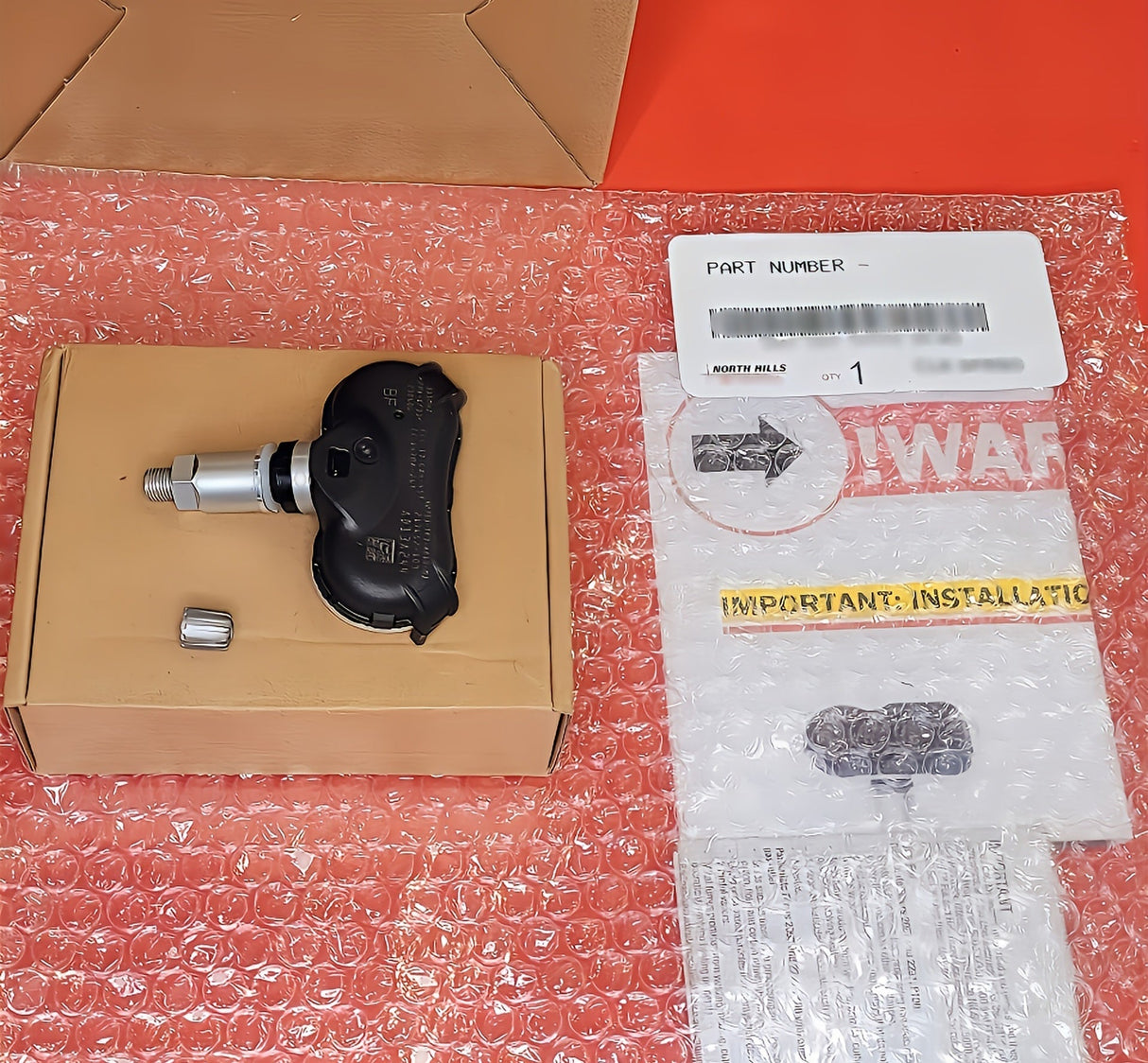 New | OE# 42753-TR3-A81 | TPMS | Honda/Acura | 42753 TR3 A81 |  42753TR3A81 | Tire Pressure Sensor