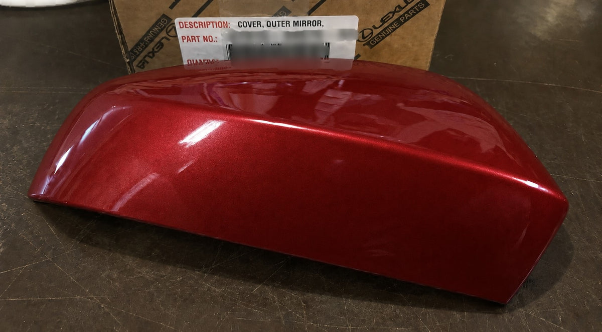New | 2025-2026 4Runner | Supersonic Red | Passenger | Toyota | Painted Mirror Cap