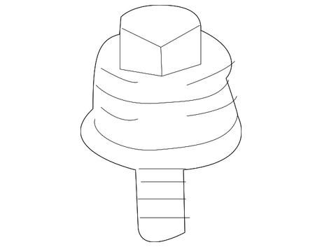 New | 4Runner | Roof Bolt with Washer | 2003-2022 | Toyota