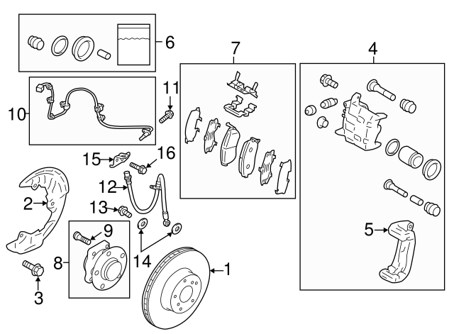New | 86 | Electrical Junction Block Bolt | 2017-2020 | Toyota