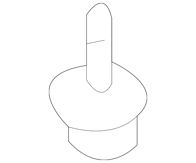 New | Matrix | Sliding Door Track Bolt | 2009-2014 | Toyota