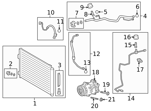 New | Avalon | A/C Compressor Bolt with Washer | 1995-2004 | Toyota