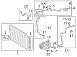 New | Avalon | A/C Compressor Bolt with Washer | 1995-2004 | Toyota