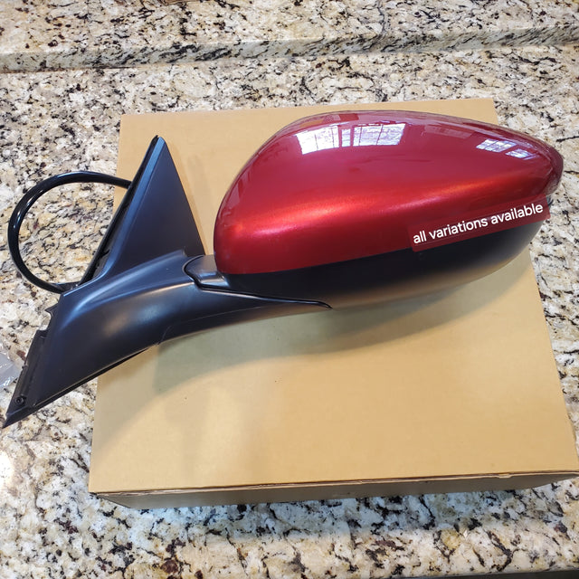 New | 2018-2021 Accord | Radiant Red Metallic | Driver | Honda | Side View Mirror