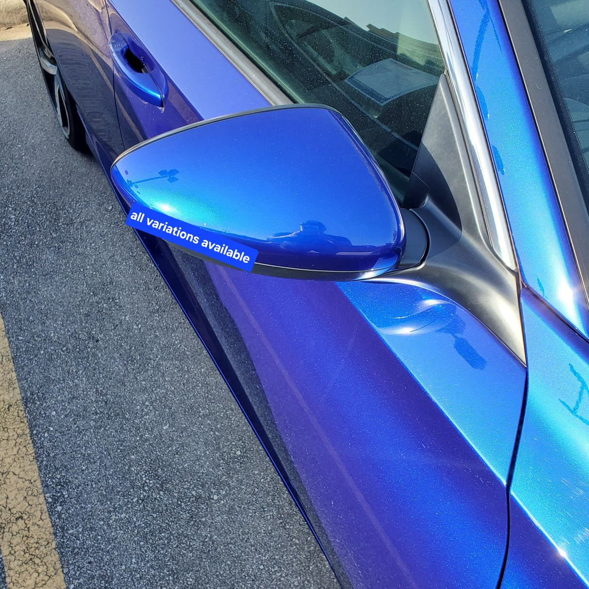 New | 2018-2021 Accord | Still Night Pearl (Blue) | Passenger | Honda | Side View Mirror