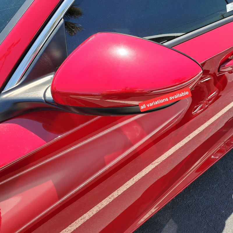 New | 2018-2021 Accord | San Marino Red | Driver | Honda | Side View Mirror