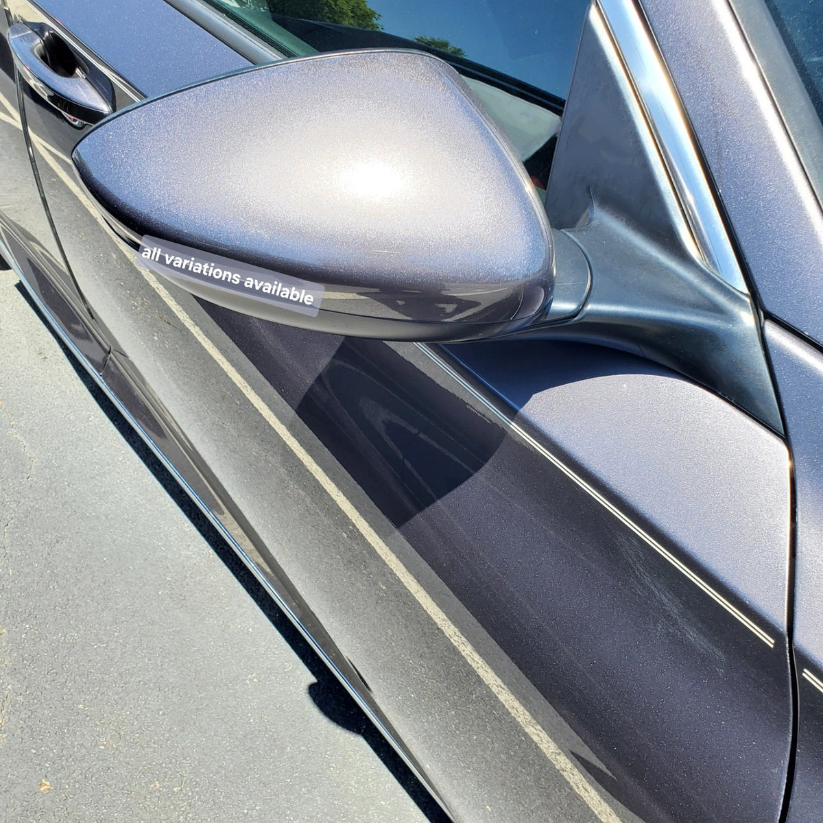 New | 2022 Accord | Modern Steel Metallic | Passenger | Honda | Side View Mirror