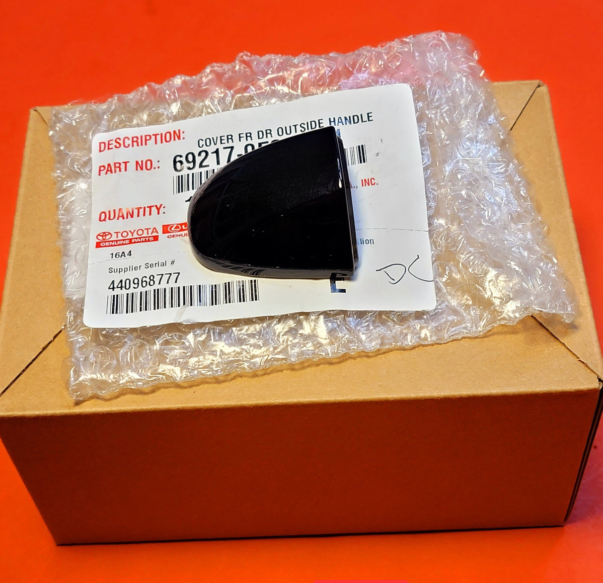 New | Tacoma | Door Handle Cap | 2015-2023 | Black | OEM | Toyota