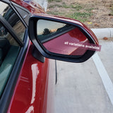 New | Corolla 2019-2022 | Barcelona Red Metallic | Passenger | Toyota | Side View Mirror