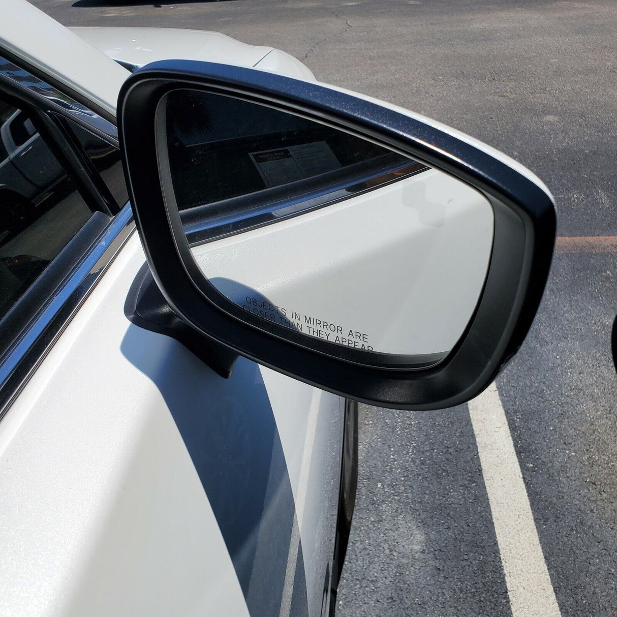 New | 2017-2018 CX9 | White/Pearl | Blinker/Blind spot | Passenger | Mazda | Side View Mirror