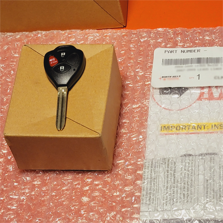 New | TC 2005-2012 | Key Fob | For Toyota