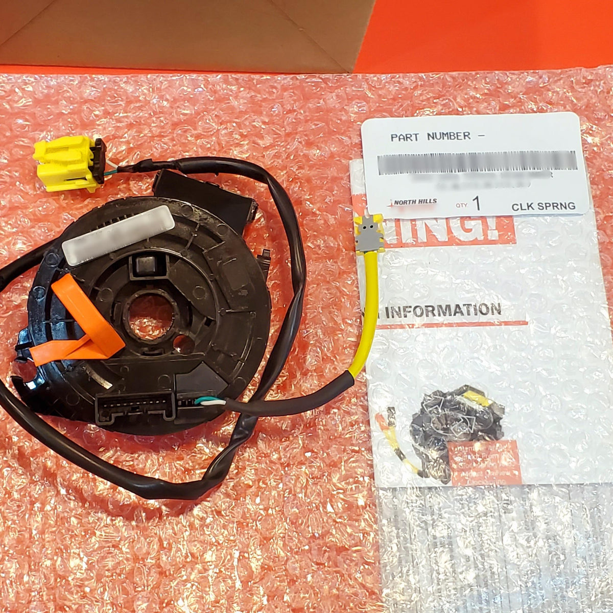 New | OE# 86599263 | GM/Chevy | Clock Spring | OVERNIGHT SHIPPING ...