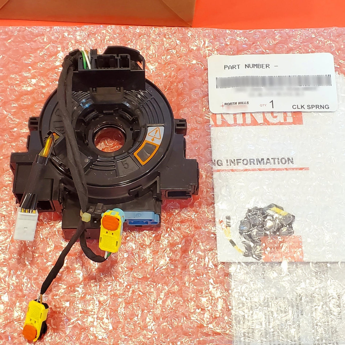 New | Gx460 2019-2023 | Clock Spring | Lexus | OVERNIGHT SHIPPING ...
